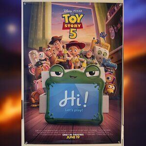 TOY STORY 5 (2026) - ORIGINAL DOUBLE SIDED MOVIE POSTER